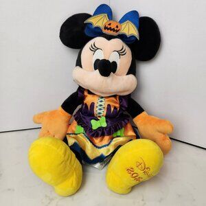 Disney Minnie Mouse Glow-in-the-Dark Halloween Plush 15" 2019